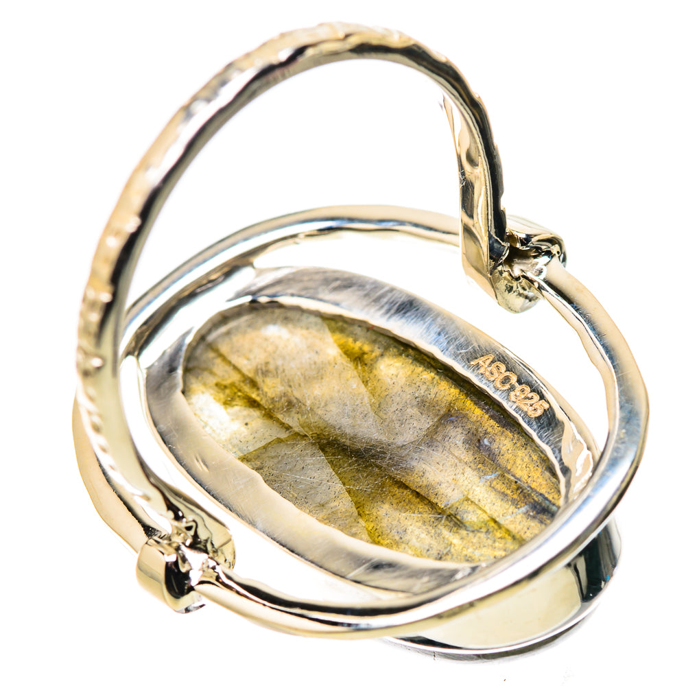 Labradorite Rings handcrafted by Ana Silver Co - RING134491 - Photo 3