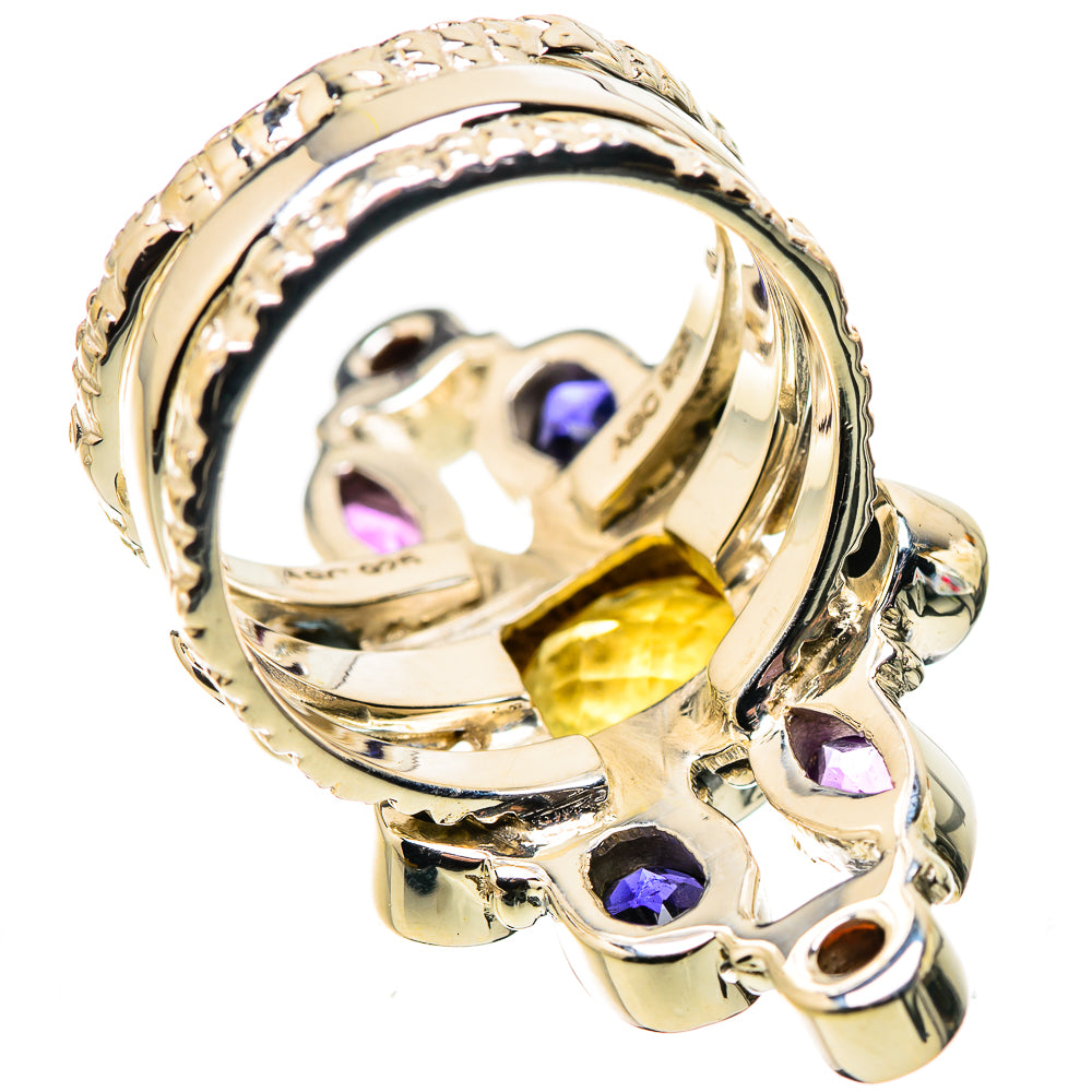 Citrine Rings handcrafted by Ana Silver Co - RING134495 - Photo 3