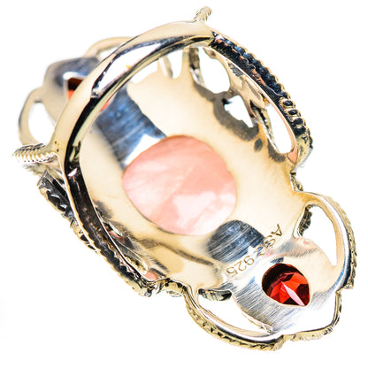 Rose Quartz Rings handcrafted by Ana Silver Co - RING134497 - Photo 3