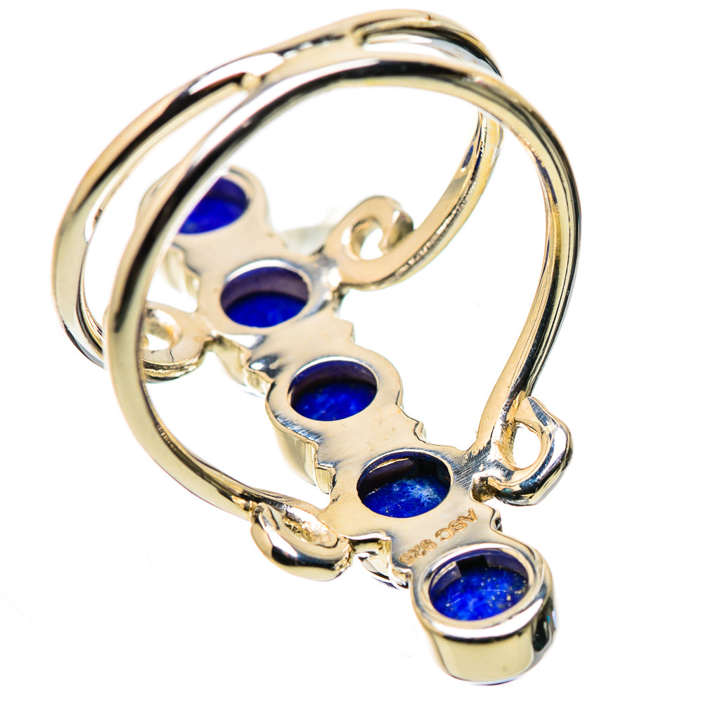 Lapis Lazuli Rings handcrafted by Ana Silver Co - RING134502 - Photo 3