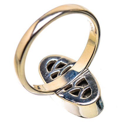 AAA Canadian Ammolite Rings handcrafted by Ana Silver Co - RING134509