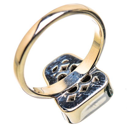 AAA Canadian Ammolite Rings handcrafted by Ana Silver Co - RING134510