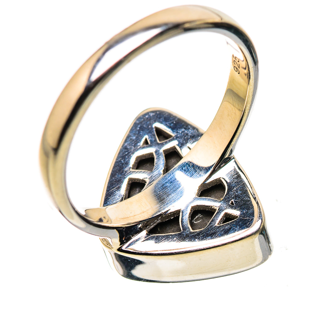 AAA Canadian Ammolite Rings handcrafted by Ana Silver Co - RING134511