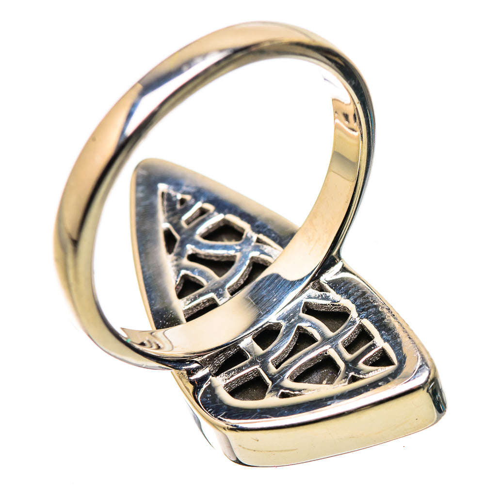 AAA Canadian Ammolite Rings handcrafted by Ana Silver Co - RING134520