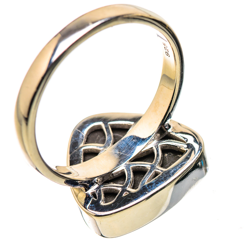 AAA Canadian Ammolite Rings handcrafted by Ana Silver Co - RING134523