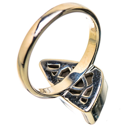 AAA Canadian Ammolite Rings handcrafted by Ana Silver Co - RING134528