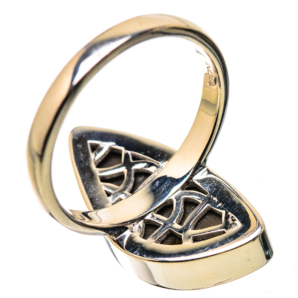 AAA Canadian Ammolite Rings handcrafted by Ana Silver Co - RING134529