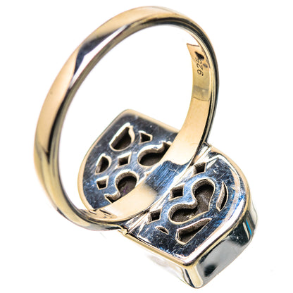 AAA Canadian Ammolite Rings handcrafted by Ana Silver Co - RING134530