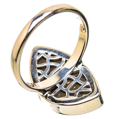 AAA Canadian Ammolite Rings handcrafted by Ana Silver Co - RING134539