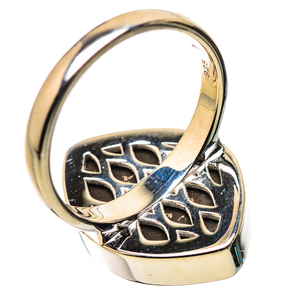 AAA Canadian Ammolite Rings handcrafted by Ana Silver Co - RING134549