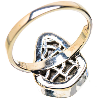 AAA Canadian Ammolite Rings handcrafted by Ana Silver Co - RING134553