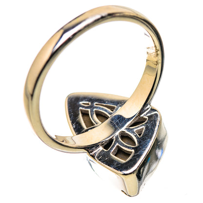 AAA Canadian Ammolite Rings handcrafted by Ana Silver Co - RING134556