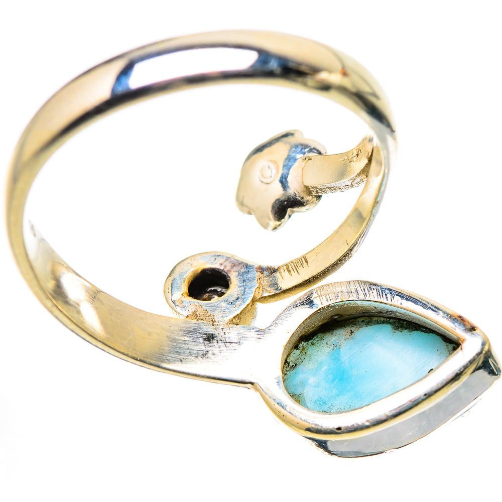 Larimar Rings handcrafted by Ana Silver Co - RING134569_SIZE-7 - Photo 3