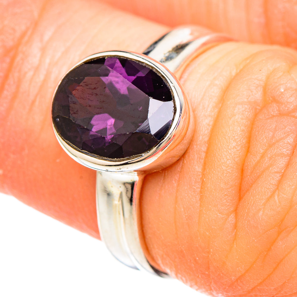 Red Spinel Rings handcrafted by Ana Silver Co - RING100006