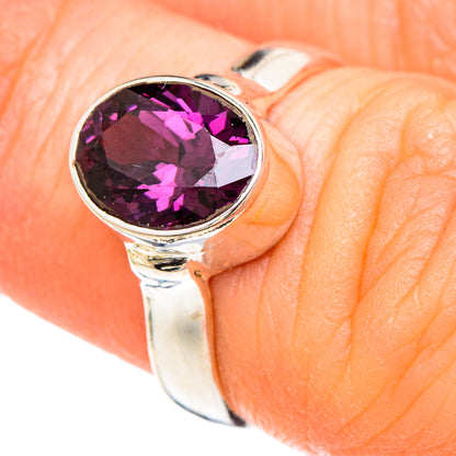 Red Spinel Rings handcrafted by Ana Silver Co - RING100007