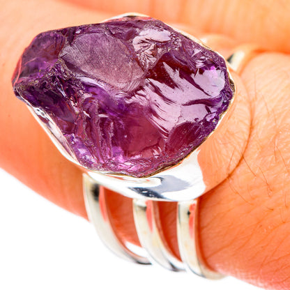 Amethyst Rings handcrafted by Ana Silver Co - RING100010
