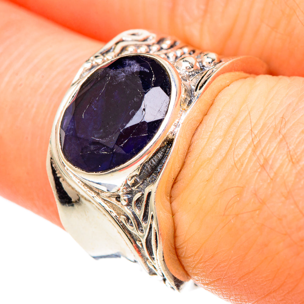 Violet Spinel Rings handcrafted by Ana Silver Co - RING100017
