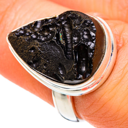 Tektite Rings handcrafted by Ana Silver Co - RING100018