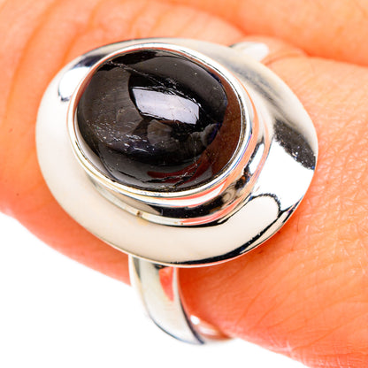 Black Onyx Rings handcrafted by Ana Silver Co - RING100019
