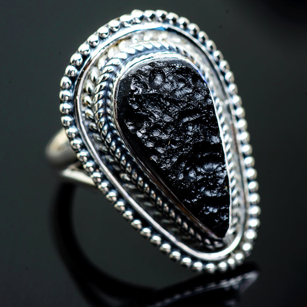 Tektite Rings handcrafted by Ana Silver Co - RING1000277