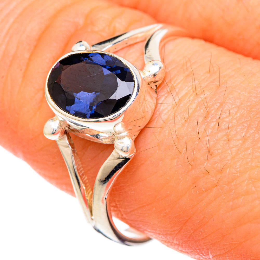 Violet Spinel Rings handcrafted by Ana Silver Co - RING100029