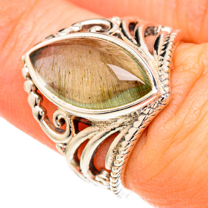 Prehnite Rings handcrafted by Ana Silver Co - RING100031