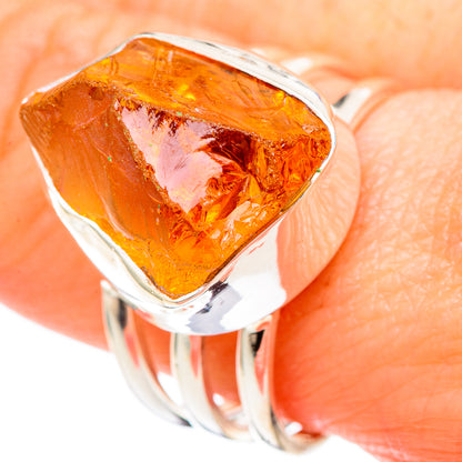 Citrine Rings handcrafted by Ana Silver Co - RING100037