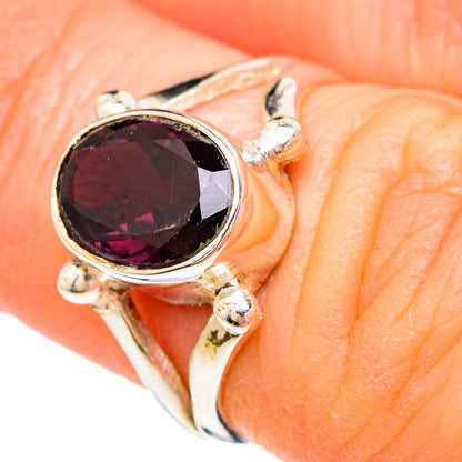 Garnet Rings handcrafted by Ana Silver Co - RING100045
