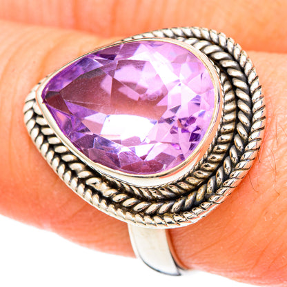 Amethyst Rings handcrafted by Ana Silver Co - RING100049