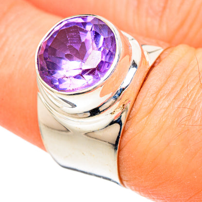 Color Change Alexandrite (lab.) Rings handcrafted by Ana Silver Co - RING100054