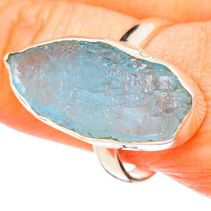 Aquamarine Rings handcrafted by Ana Silver Co - RING100071