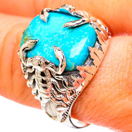 Turquoise Rings handcrafted by Ana Silver Co - RING100072