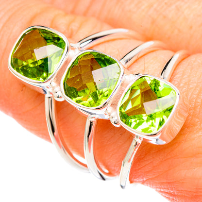 Peridot Rings handcrafted by Ana Silver Co - RING100082