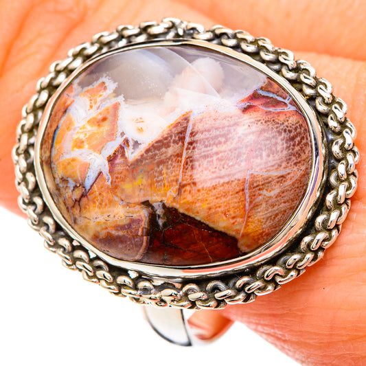 Butterfly Jasper Rings handcrafted by Ana Silver Co - RING100087