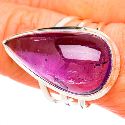 Amethyst Rings handcrafted by Ana Silver Co - RING100094