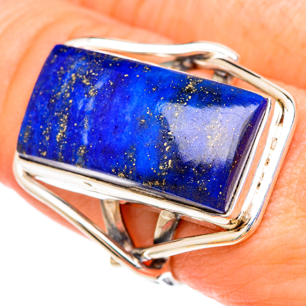 Lapis Lazuli Rings handcrafted by Ana Silver Co - RING100107