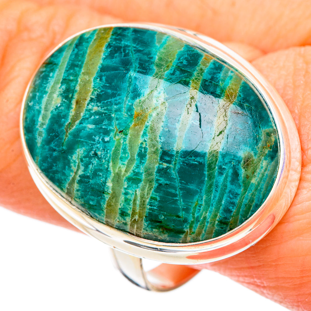 Amazonite Rings handcrafted by Ana Silver Co - RING100118