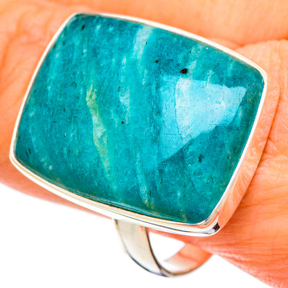 Amazonite Rings handcrafted by Ana Silver Co - RING100120