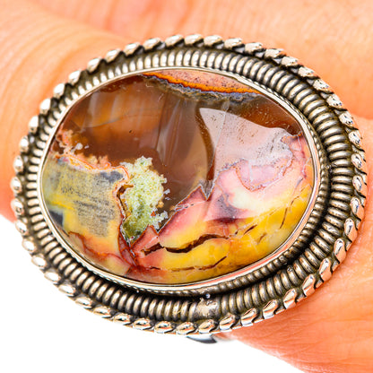 Butterfly Jasper Rings handcrafted by Ana Silver Co - RING100123