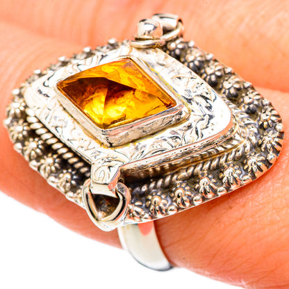 Citrine Rings handcrafted by Ana Silver Co - RING100126