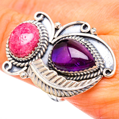 Amethyst Rings handcrafted by Ana Silver Co - RING100138