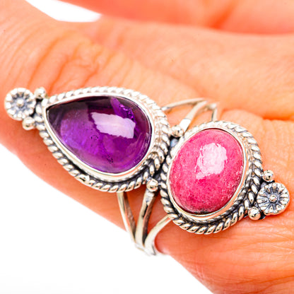 Amethyst Rings handcrafted by Ana Silver Co - RING100141