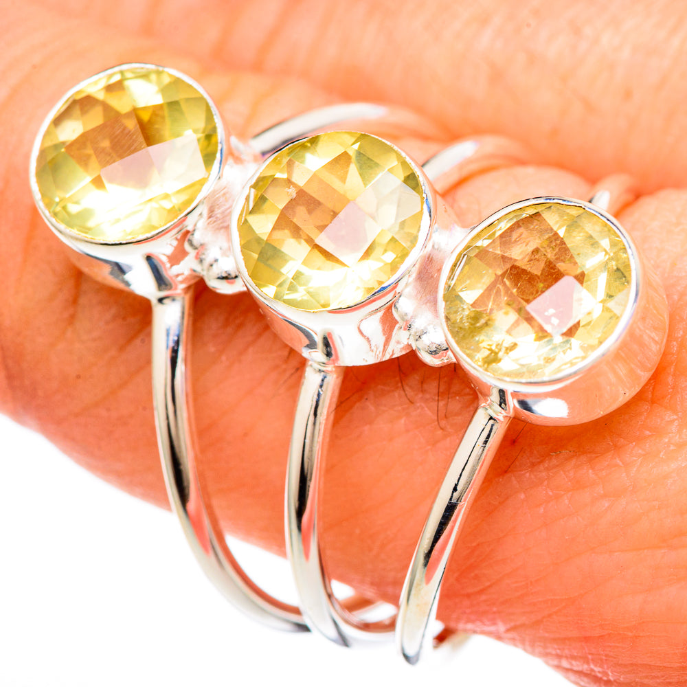 Citrine Rings handcrafted by Ana Silver Co - RING100143