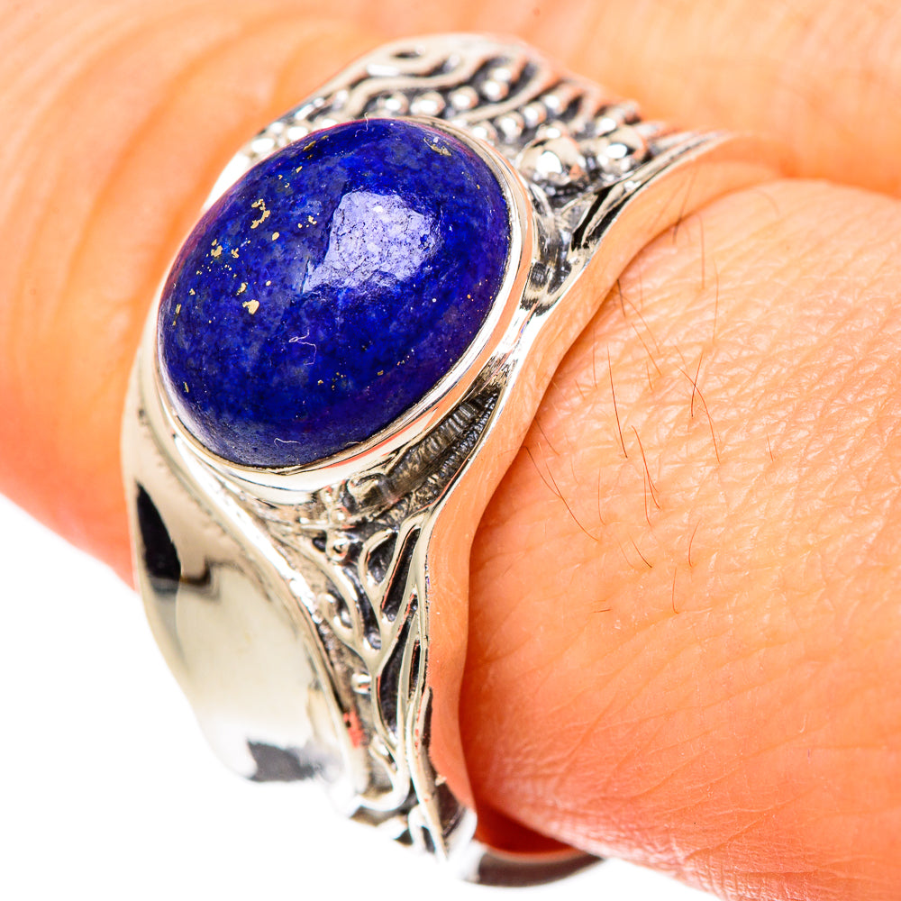 Lapis Lazuli Rings handcrafted by Ana Silver Co - RING100169