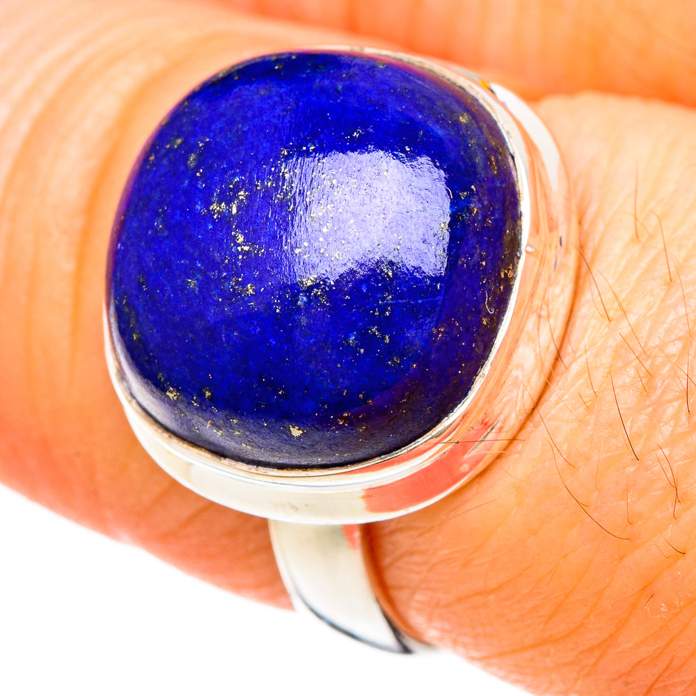 Lapis Lazuli Rings handcrafted by Ana Silver Co - RING100172
