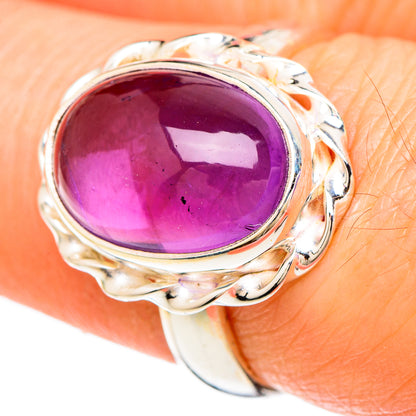 Amethyst Rings handcrafted by Ana Silver Co - RING100194