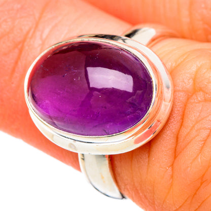 Amethyst Rings handcrafted by Ana Silver Co - RING100196