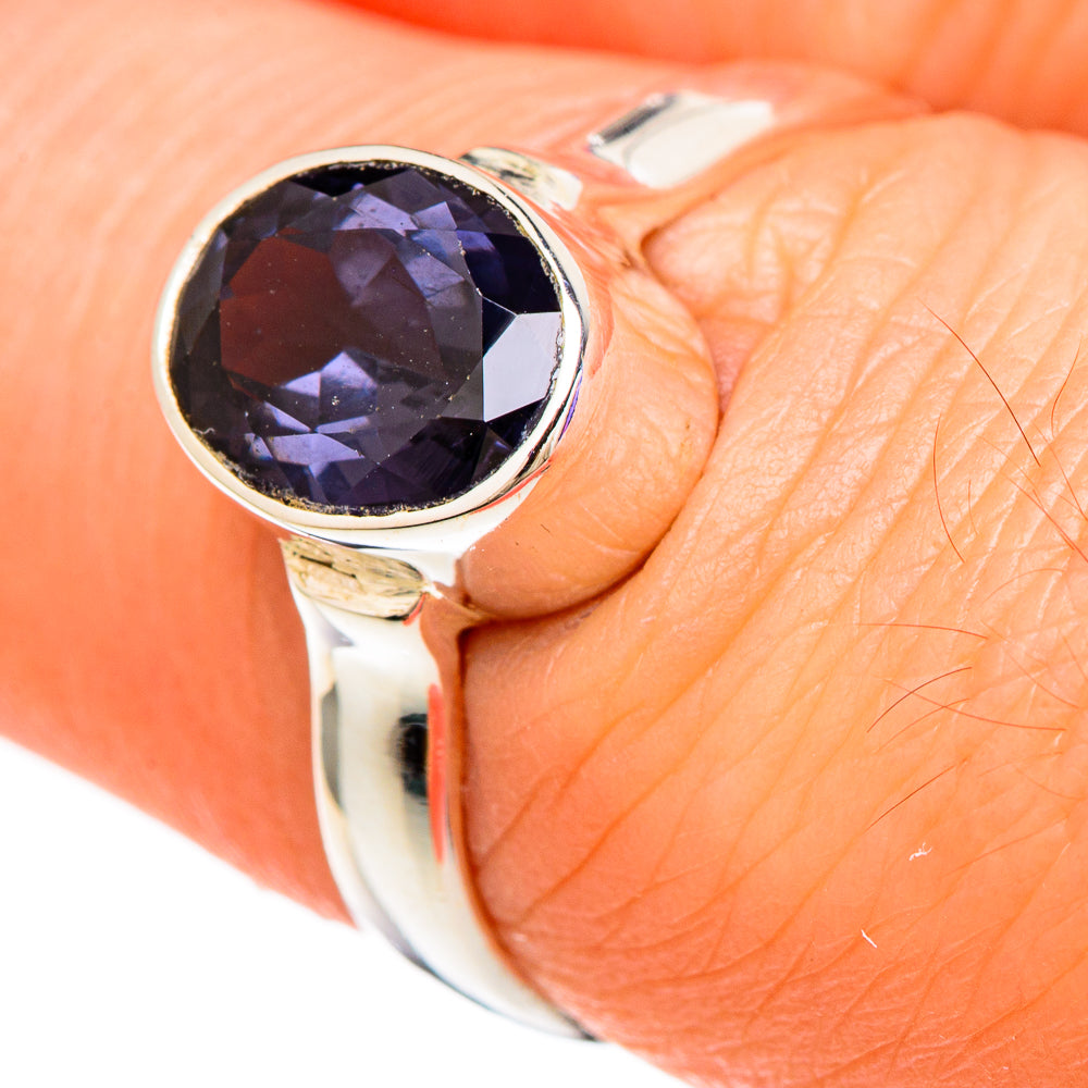 Violet Spinel Rings handcrafted by Ana Silver Co - RING100197