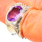 Amethyst Rings handcrafted by Ana Silver Co - RING100199