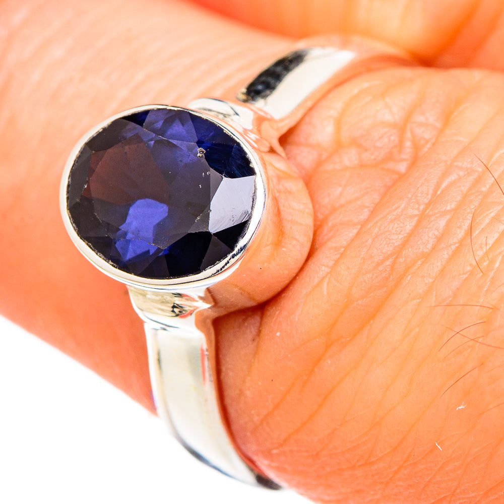 Violet Spinel Rings handcrafted by Ana Silver Co - RING100202